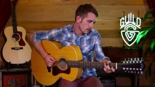 Guild Westerly Collection F2512E Maple Acoustic Guitar Demo [upl. by Aniger]