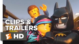 The LEGO Movie ALL Clips  Trailers  Fandango Family [upl. by Aniuqahs816]