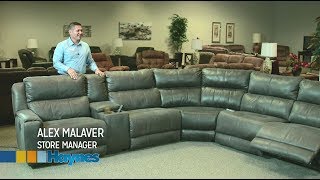 Manchester Power Reclining Sectional [upl. by Weissberg]