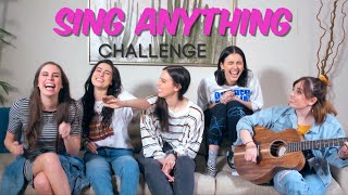 SING ANYTHING CHALLENGE 4 [upl. by Nets]