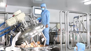 Production of Cosmetic Creams amp Lotions  IKA [upl. by Jasen]