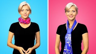 30 EASY WAYS TO TIE YOUR SCARF [upl. by Nerraj627]