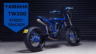 Yamaha TW200 Tracker build  how to build  test ride [upl. by Nawor]