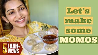 VEG MOMOS  Vegan recipe CookWithNakshu Simple and Easy Recipe [upl. by Kiley601]