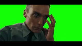 Oppenheimer Staring Meme  Green Screen [upl. by Eitsirc]