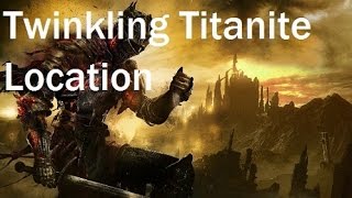 Dark Souls 3  Twinkling Titanite Location [upl. by Colfin]