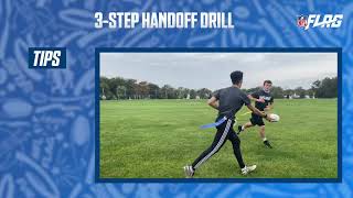 Running Back Drills  NFL FLAG Football [upl. by Townshend]