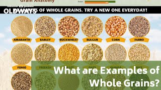 What Are Whole Grains List of Whole Grains [upl. by Edahsalof]