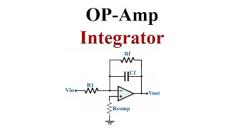 OPAmp Integrator Derivation and Examples [upl. by Sivraj]