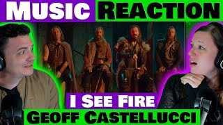 Geoff Castellucci  I SEE FIRE Low Bass Singer Cover REACTION GeoffCastellucci [upl. by Pilihp957]