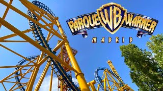 Parque Warner Madrid Day Two Vlog August 2021 [upl. by Stickney285]