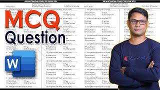 MS Word tutorial How to create multiple choice question paper In Microsoft Word MCQ question word [upl. by Ttelrahc740]