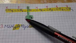 Chimie organique nomenclature partie 1  snv L1 [upl. by Ainel]