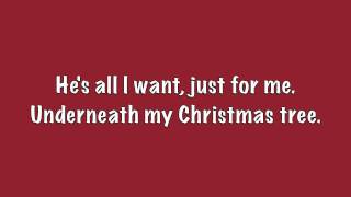 Britney Spears Santa can you hear me lyrics [upl. by Wilser]