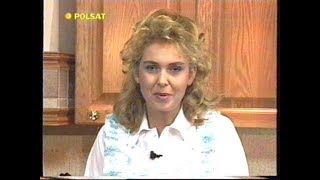 Ewa Wachowicz gotuje w Polsacie 1996 [upl. by Ahsienel993]