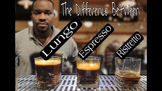 How to make a Ristretto Espresso amp Lungo Difference [upl. by Merrily]