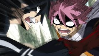 Fairy Tail  Natsu vs Gray ENG DUB [upl. by Nayd]