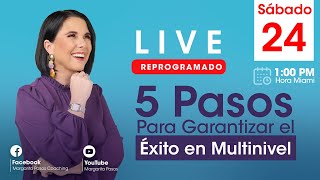 LIVE 5 Pasos Para Garantizar Éxito en Multinivel [upl. by Anatnahs]