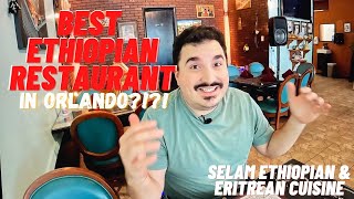 BEST Ethiopian Restaurant in Orlando [upl. by Kosey]