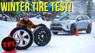 AllSeason Vs AllWeather Vs Snow Tire Youll Be SHOCKED How Different They Are In The Snow [upl. by Eilloh]