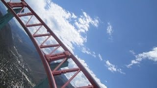 Cliffhanger Front Seat onride HD POV Glenwood Caverns Adventure Park [upl. by Olsewski]