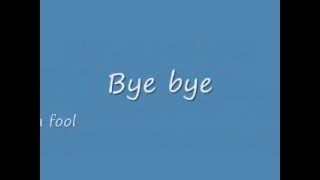 Bye Bye Bye Lyrics [upl. by Jarus]