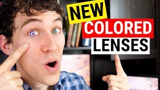 NEW Color Contact Lenses  DAILIES Color Contact Lenses Review Natural Looking [upl. by Buchheim]