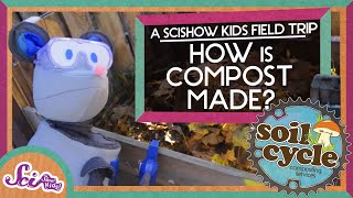 How Compost Is Made A Field Trip [upl. by Neik143]