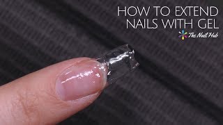 How To Extend Nails with Gel [upl. by Brinkema]