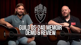 Guild DS240 Memoir  Vintage Looks Impressive Sound [upl. by Okier]