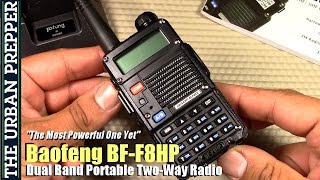 Baofeng BFF8HP Radio Review by TheUrbanPrepper [upl. by Kilar592]