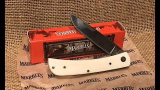 Marbles 579 my latest Sod Buster like quotworkquot knife [upl. by Ardnasac]