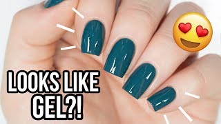 WOW Make Regular Nail Polish Look Like GEL [upl. by Enerehs]