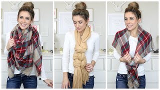 10 WAYS TO WEAR A SCARF [upl. by Berns25]