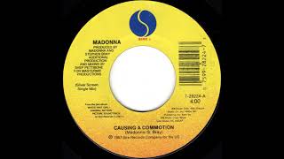 Causing A Commotion Silver Screen Single Mix  Madonna [upl. by Anaili]