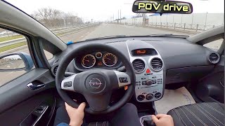 2009 Opel Corsa D 12 MT POV Test Drive [upl. by Yerrok]