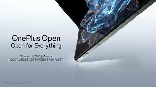 OnePlus Open  Launch Event [upl. by Jase]