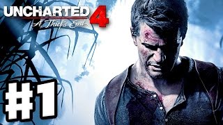 Uncharted 4 A Thiefs End Walkthrough Gameplay Part 1  Treasure PS4 [upl. by Jacobba]