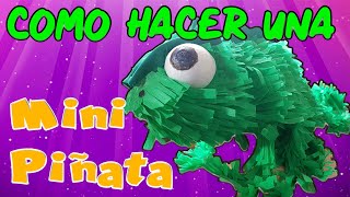 Cómo hacer mini piñatas │ Rapunzel [upl. by Kaasi806]