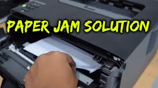 Brother l2300d paper jam solution easy [upl. by Acilegna]