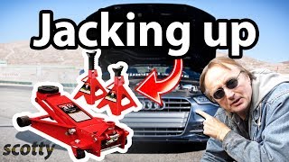 How to Jack Up Your Car The Right Way [upl. by Iren]