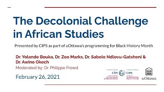 The Decolonial Challenge in African Studies [upl. by Naples]