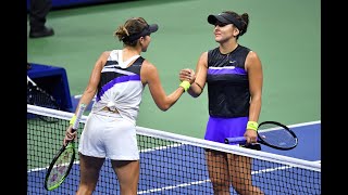 Belinda Bencic vs Bianca Andreescu  US Open 2019 SF Highlights [upl. by Cordova]