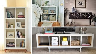 25 Best IKEA Kallax Shelf Hacks  DIY IKEA Makeover Ideas [upl. by Etaner]