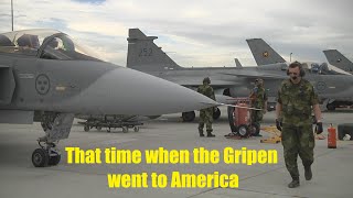 That time the Swedish Air Force flew the Gripen to America [upl. by Sholley]