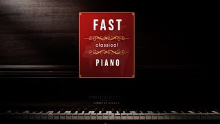 9 Fast Intense Classical Piano Pieces  energetic classical music [upl. by Sansbury]