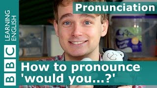 Pronunciation How to pronounce would you [upl. by Hoye400]