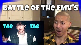 Reacting to BTS V Kim Taehyungs FMVs  And the winner is [upl. by Irama]