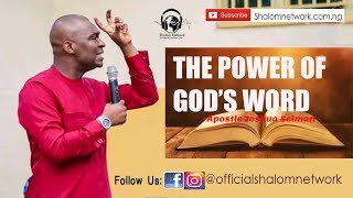 The Power of Gods Word By Apostle Joshua Selman [upl. by Ylecara178]