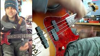 Bartolini Pickups PJ set demo by Cody Wright [upl. by Ynaffik779]